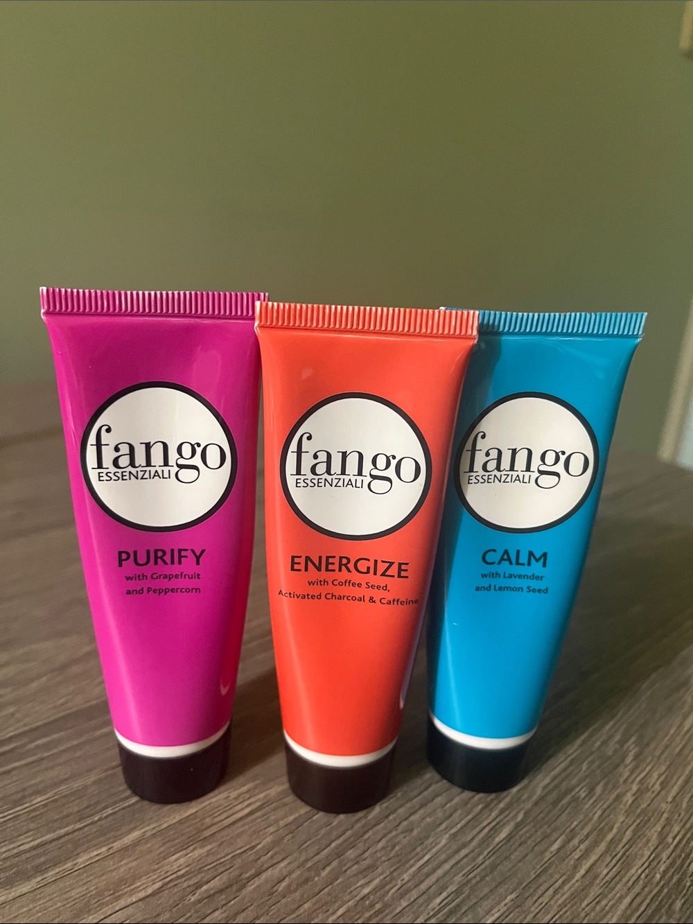 Fango 💜 Essenziali Purify, Energize & Calm Trio - Mud Mask Set